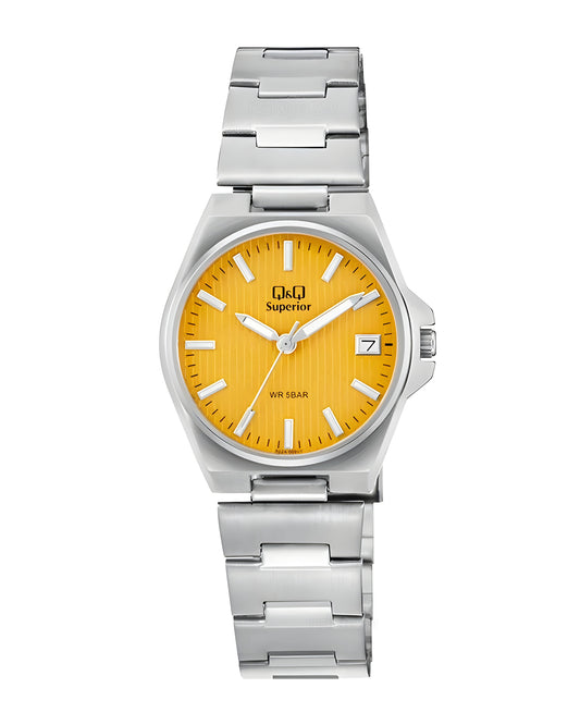 Reloj Q&Q Superior Mujer Plateado S22A005Y