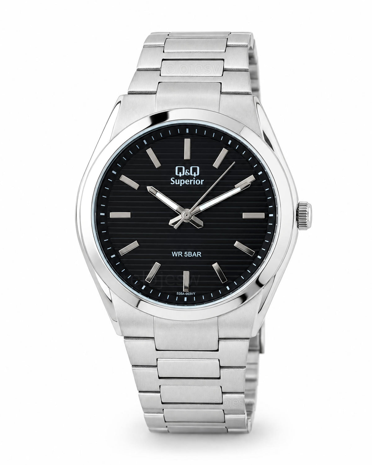 Reloj Q&Q Superior Hombre Original Plateado S35A003Y