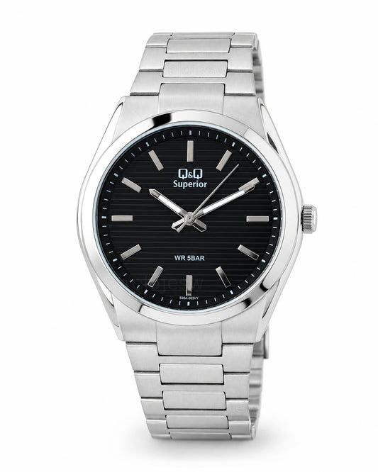 Reloj Q&Q Superior Hombre Original Plateado S35A003Y