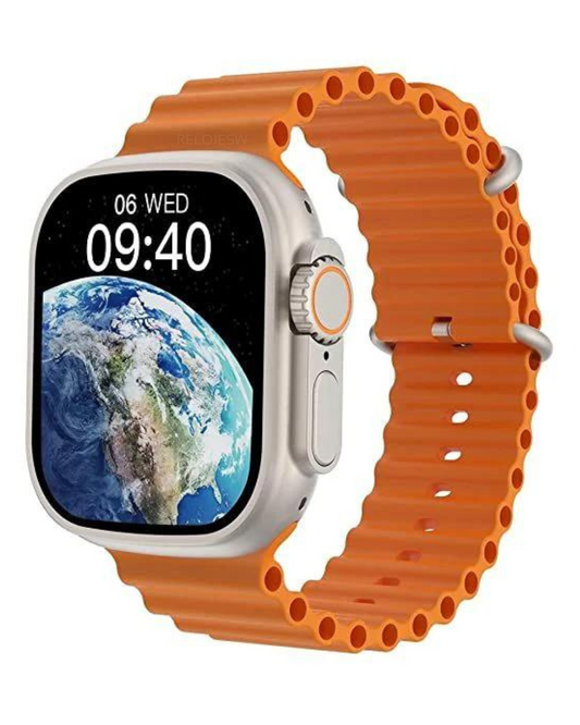 Reloj Smartwatch Hombre Naranja S800-ULTRA-1