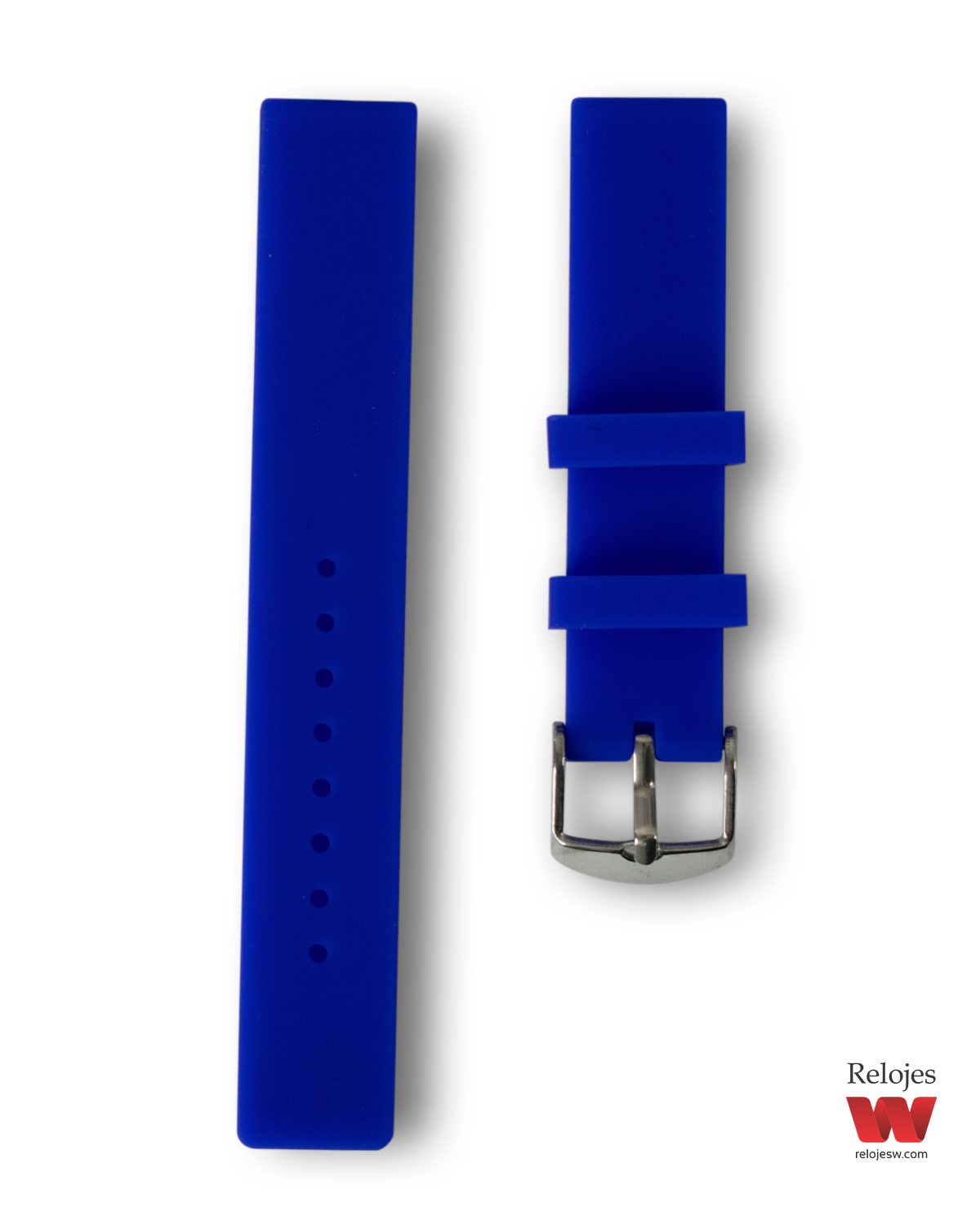Correa Reloj en Silicona Azul