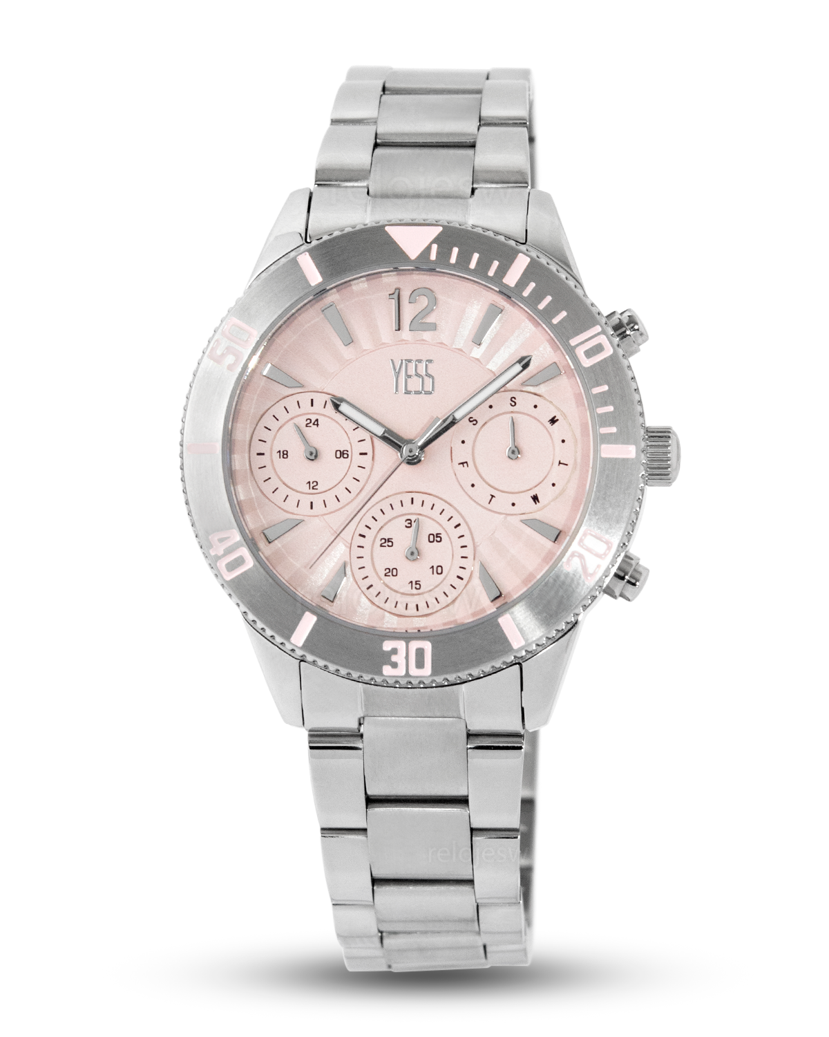 Reloj Yess Mujer Plateado SMT-240603-1