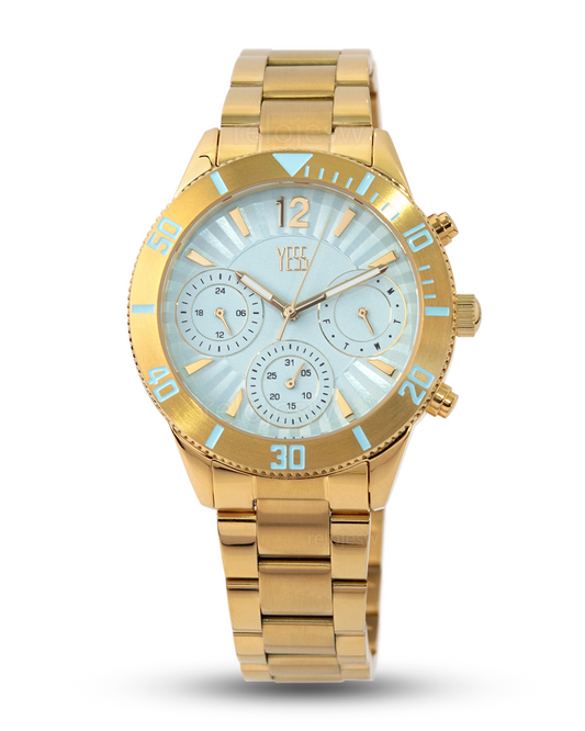 Reloj Yess Mujer Dorado SMT-240603-2