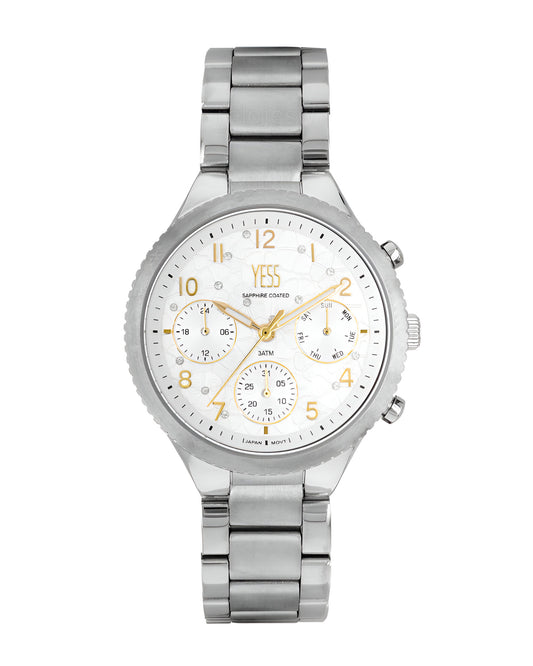 Reloj Yess Mujer Plateado SMT-241006-1