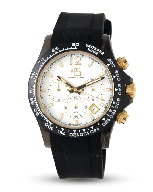 Reloj Yess Hombre Negro SMT-241007-4