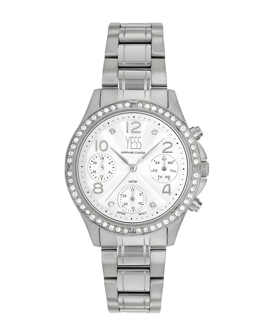 Reloj Yess Mujer Plateado SMT-241008-1