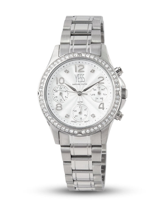 Reloj Yess Mujer Plateado SMT-241008-1