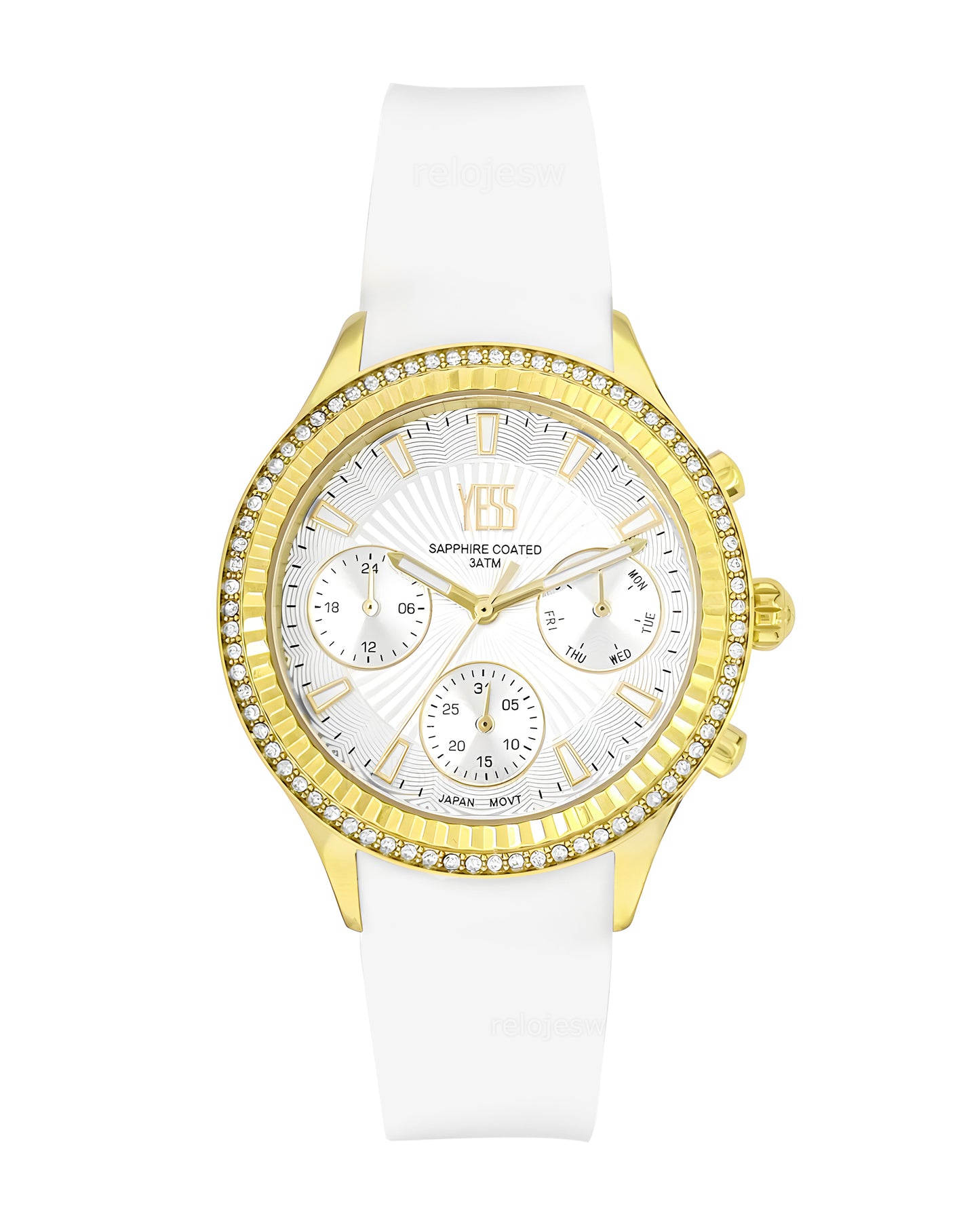 Reloj Yess Mujer Blanco SMT-250506-3