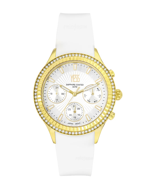 Reloj Yess Mujer Blanco SMT-250506-3