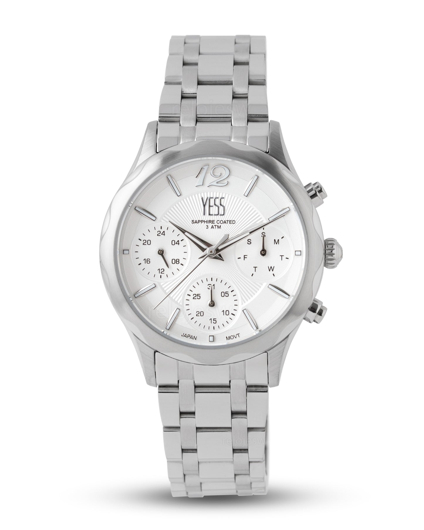 Reloj Yess Mujer Plateado SMT-250511-1