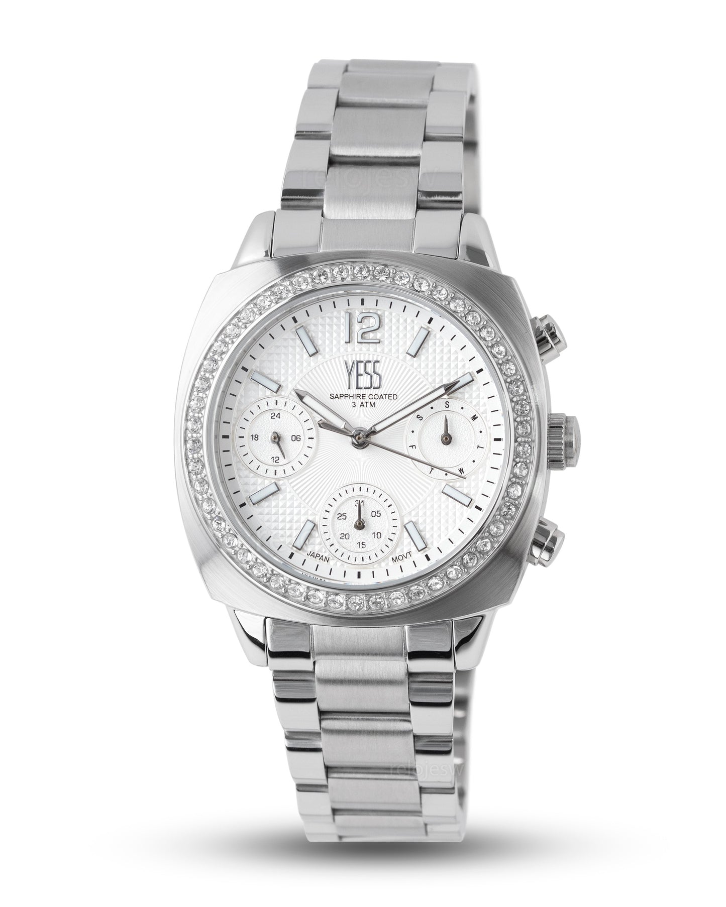 Reloj Yess Mujer Plateado SMT-250512-1