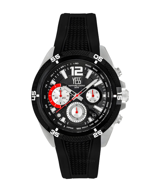 Reloj Yess Hombre Negro SMT-250519-1