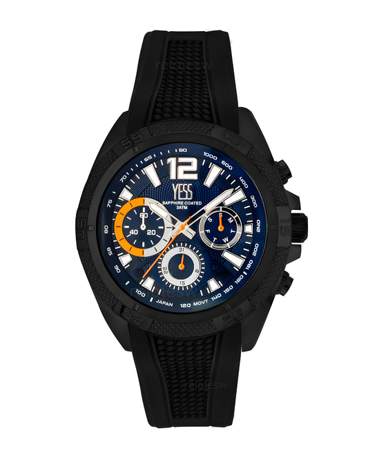 Reloj Yess Hombre Negro SMT-250519-5