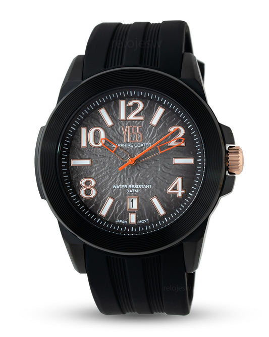 Reloj Yess Hombre Negro SMT-250524-2