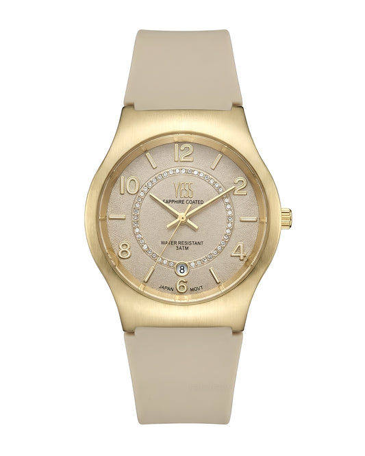 Reloj Yess Mujer Beige SMT-250536-2