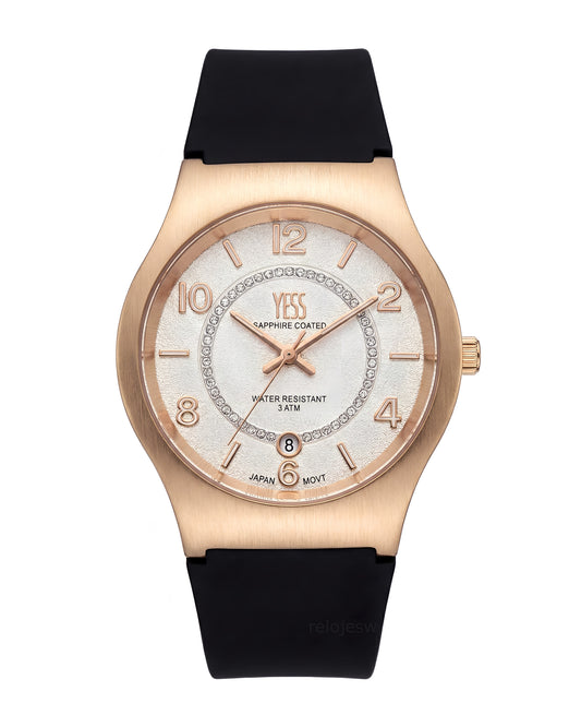 Reloj Yess Mujer Negro SMT-250536-5