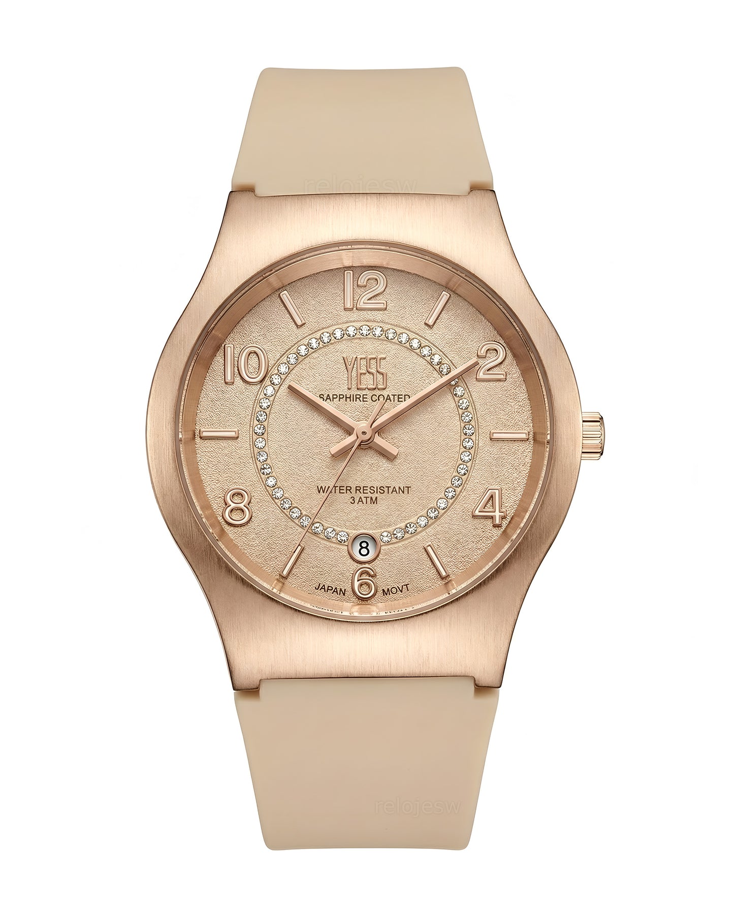 Reloj Yess Mujer Beige SMT-250536-6