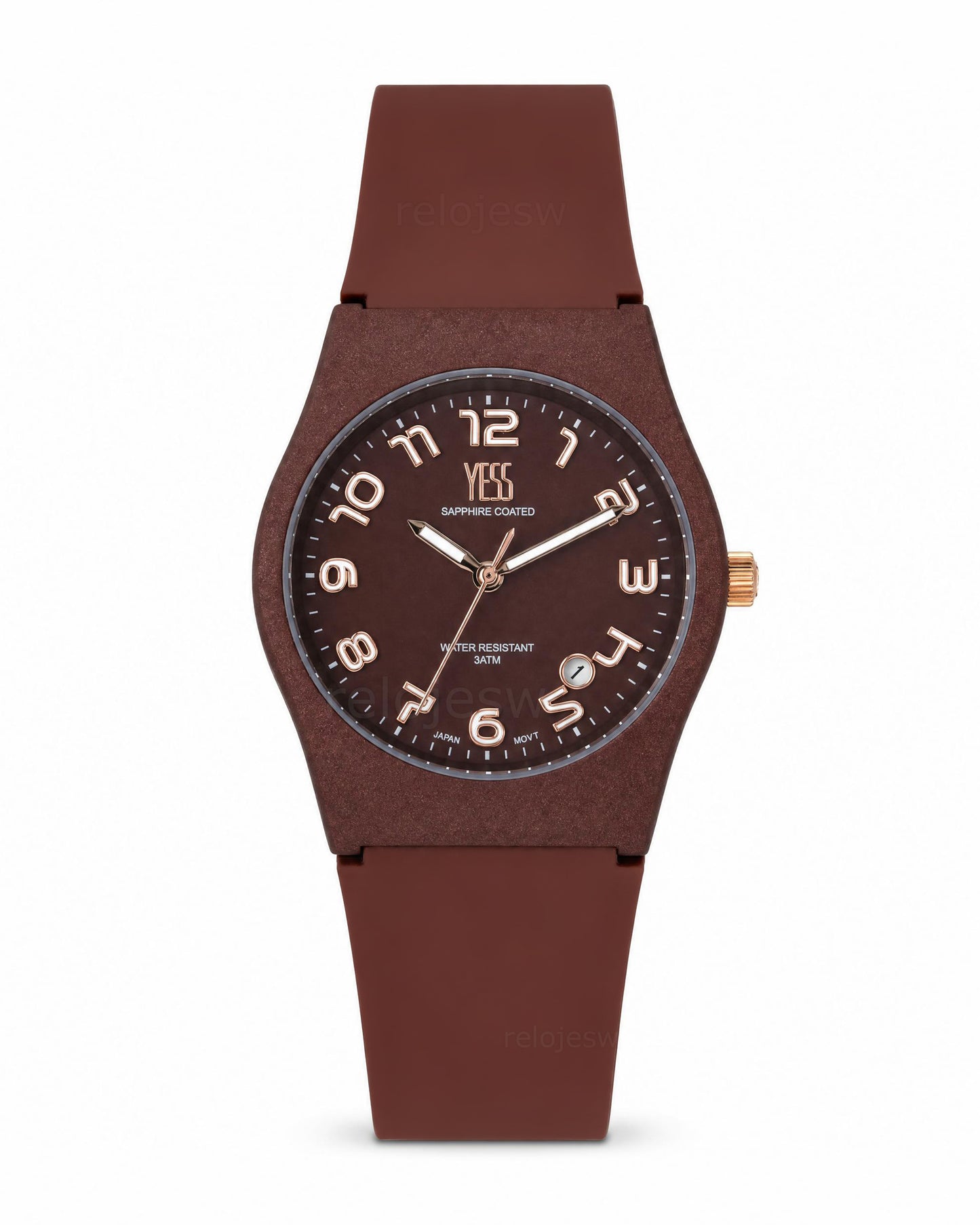 Reloj Yess Mujer Original Rojo SMT-251141-6