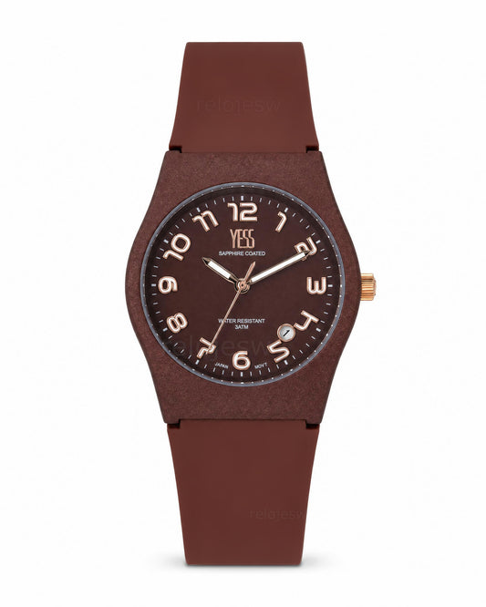 Reloj Yess Mujer Original Rojo SMT-251141-6