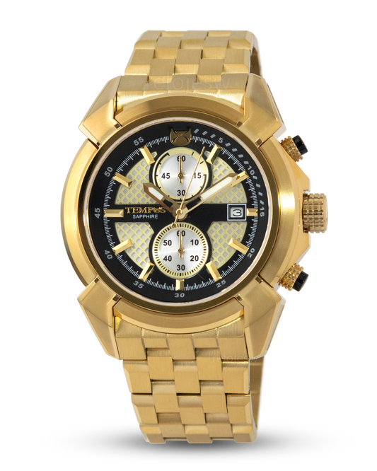 Reloj Tempus Hombre Dorado T23016-03