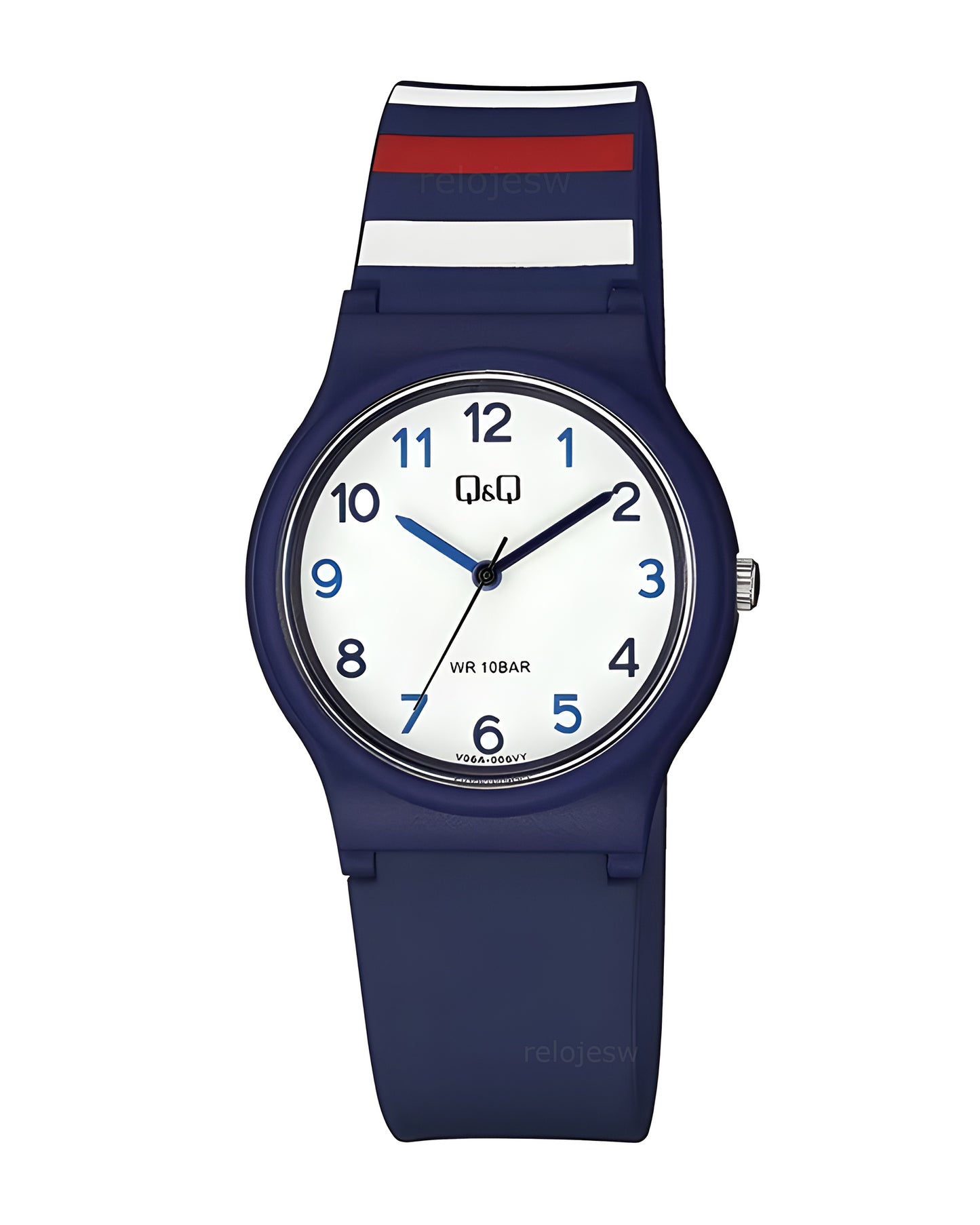 Reloj Q&Q Mujer Original Azul V06A006Y