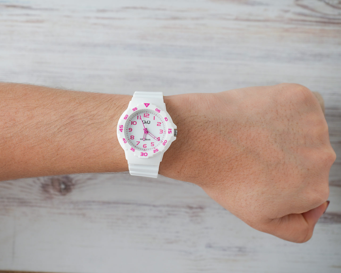 Reloj Q&Q Mujer Original Blanco V07A003Y