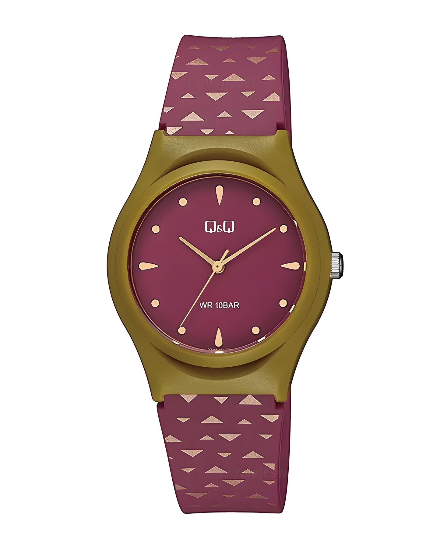 Reloj Q&Q Mujer Original Rojo V10A002Y
