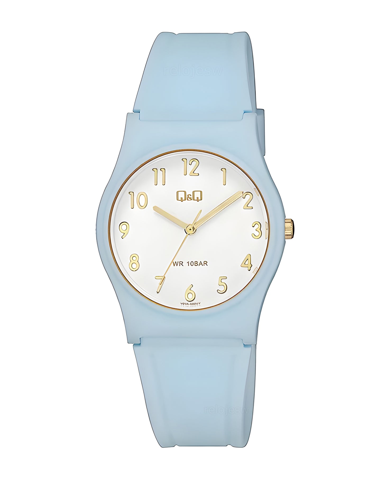 Reloj Q&Q Mujer Original Azul V27A002Y