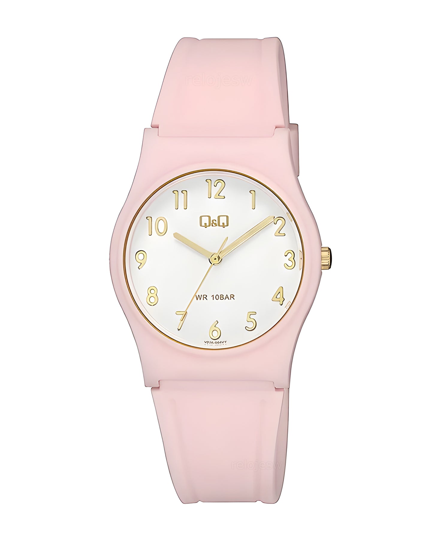 Reloj Q&Q Mujer Original Rosado V27A004Y