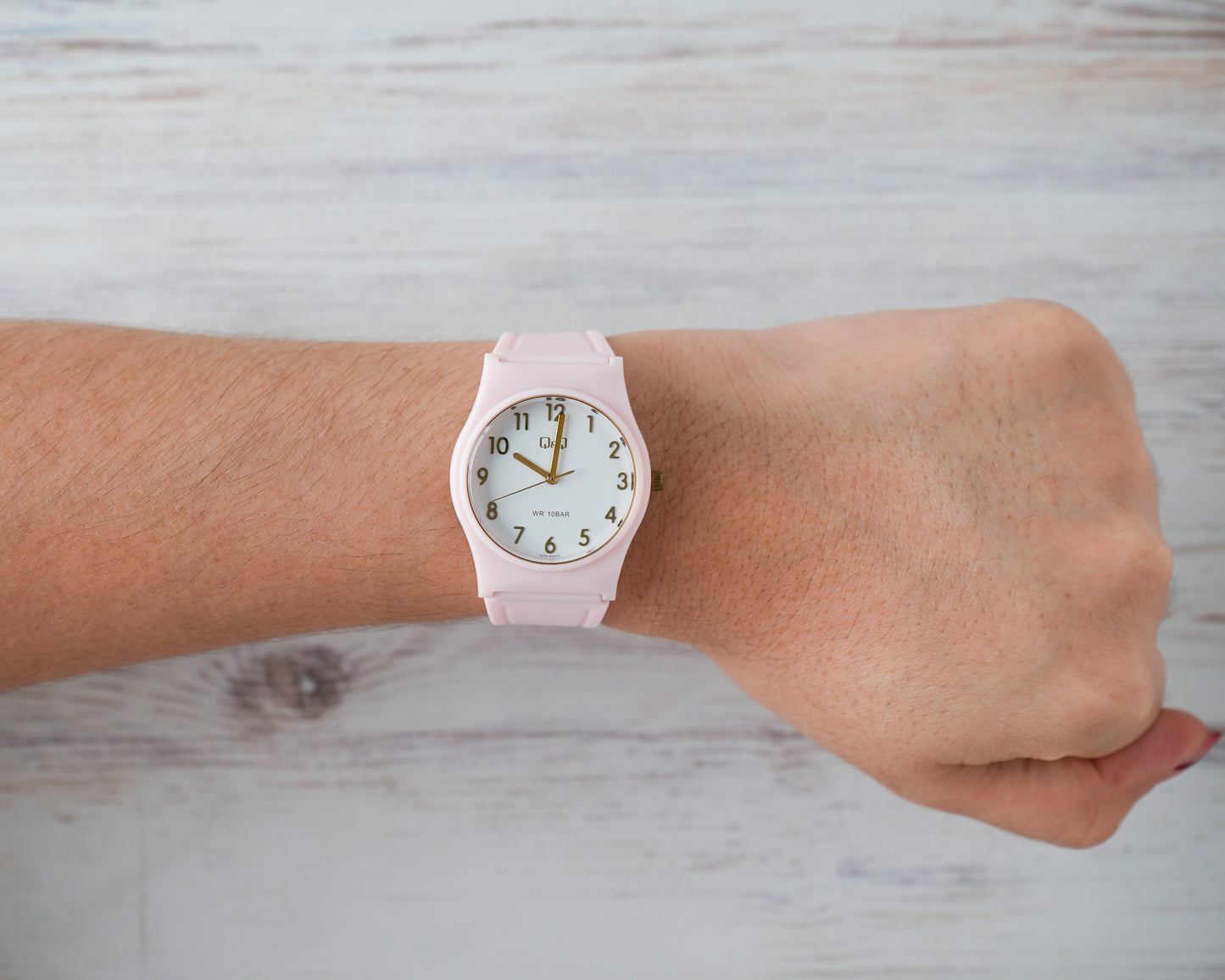 Reloj Q&Q Mujer Original Rosado V27A004Y