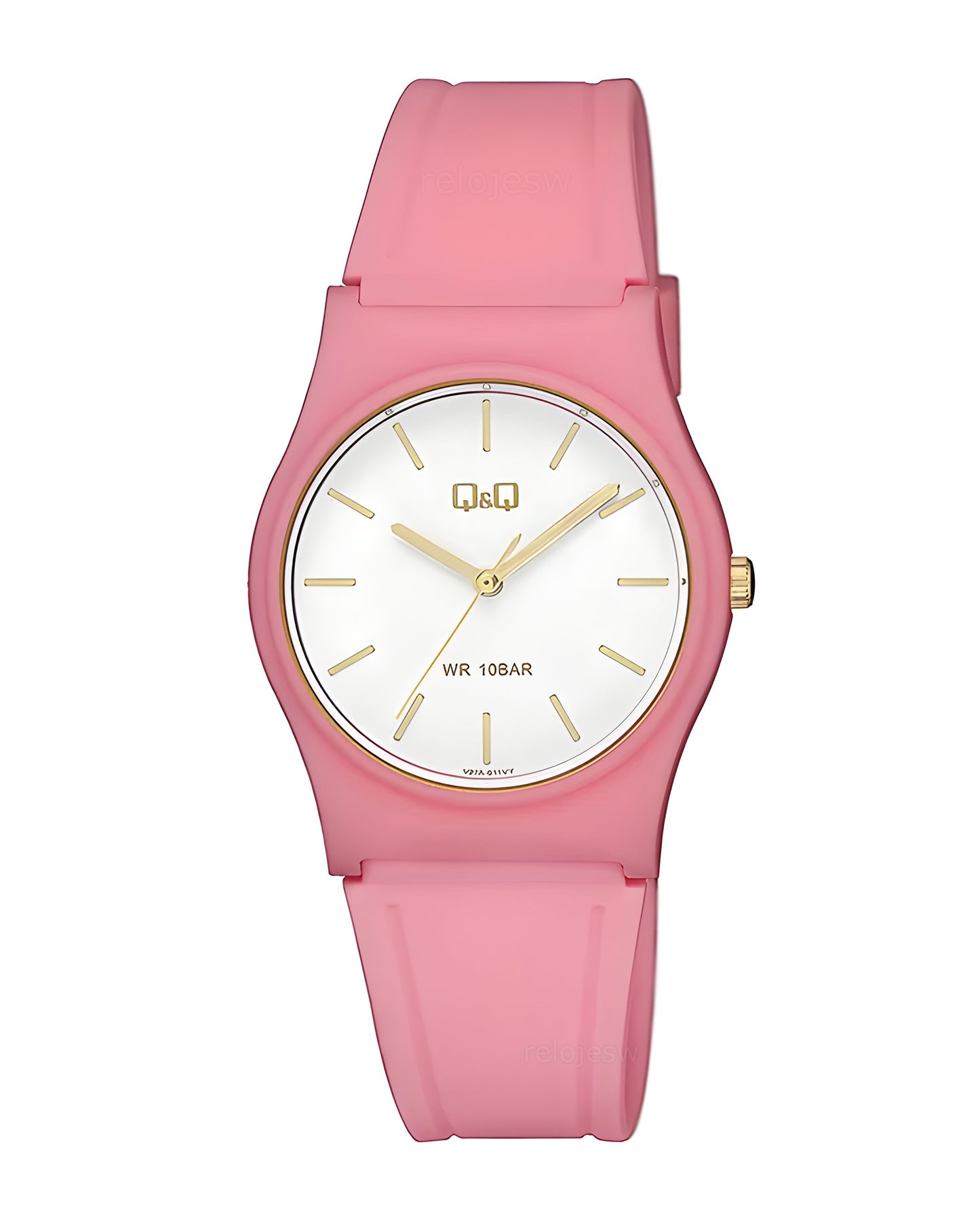 Reloj Q&Q Mujer Original Rosado V27A011Y