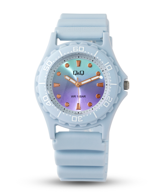 Reloj Q&Q Mujer Celeste V43A518Y