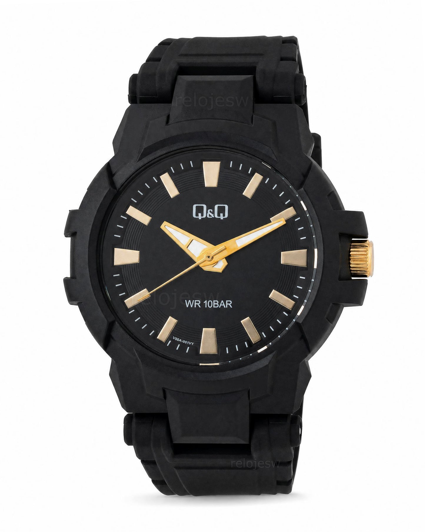 Reloj Q&Q Hombre Original Negro V50A001Y
