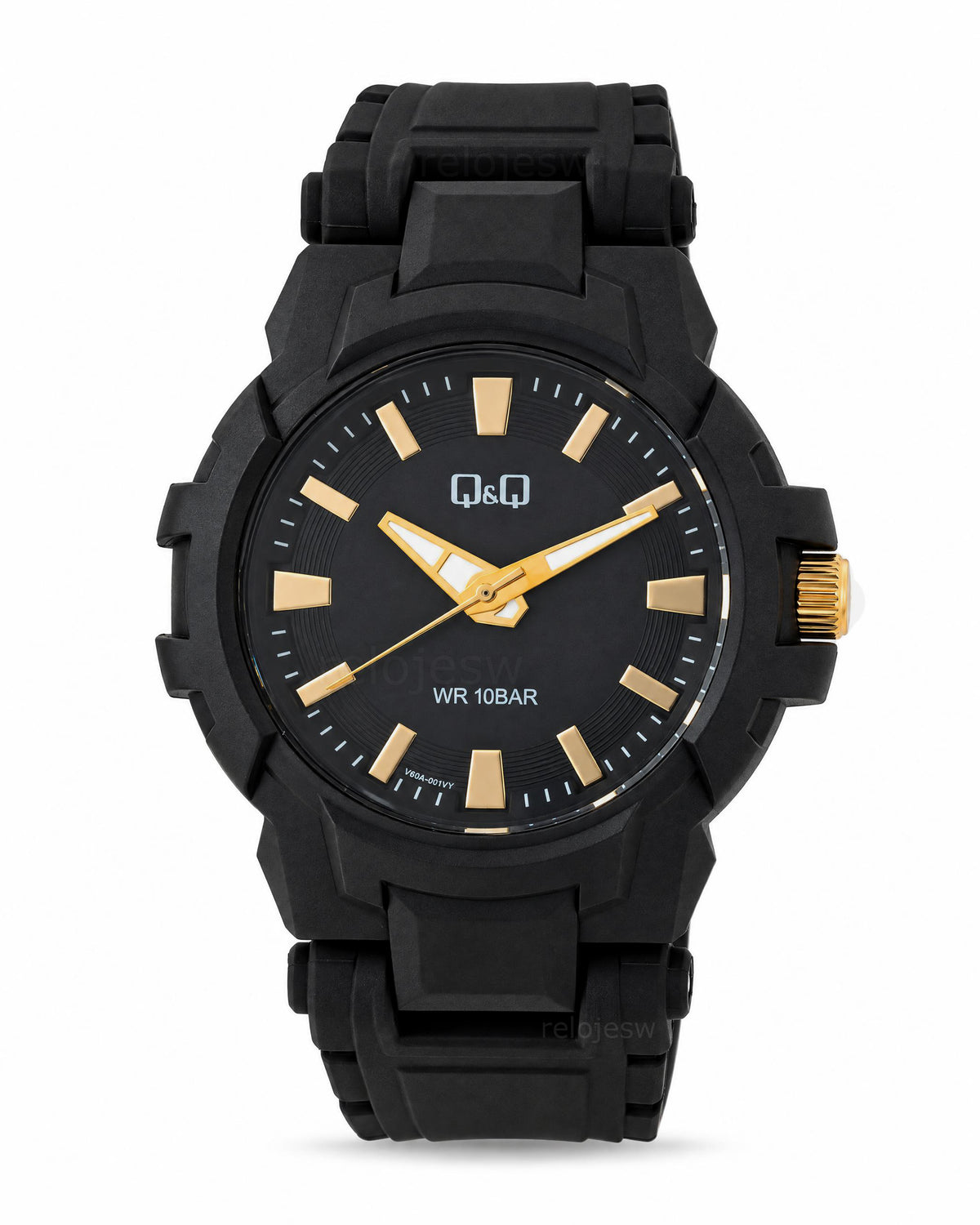 Reloj Q&Q Hombre Original Negro V50A001Y