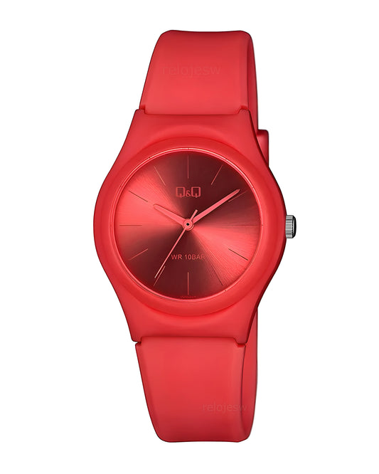 Reloj Q&Q Mujer Original Rojo VQ86J059Y