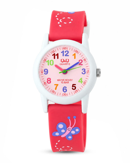 Reloj Q&Q Niño Original Rosado VR99J002Y