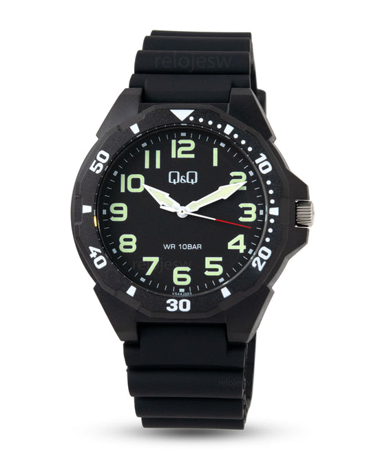 Reloj Q&Q Hombre Negro VS44J003Y
