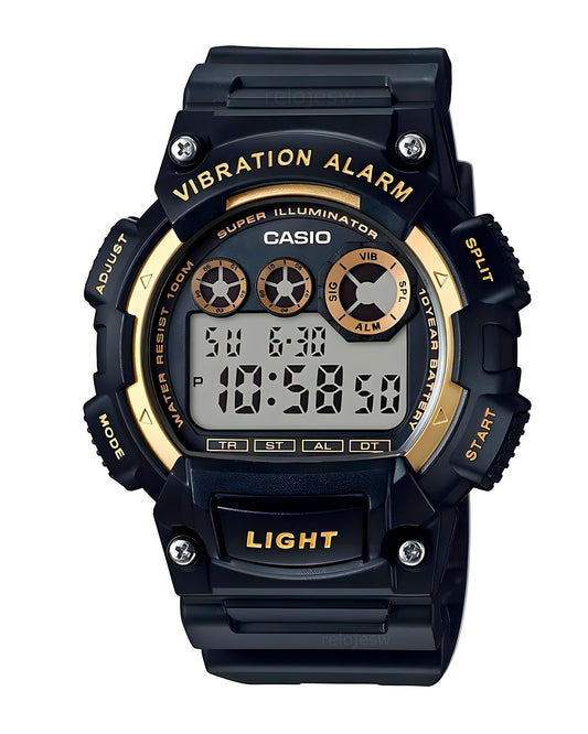 Reloj Casio Hombre Negro W-735H-1A2V