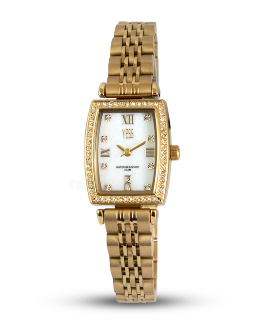 Reloj Yess Mujer Y23007 Dorado