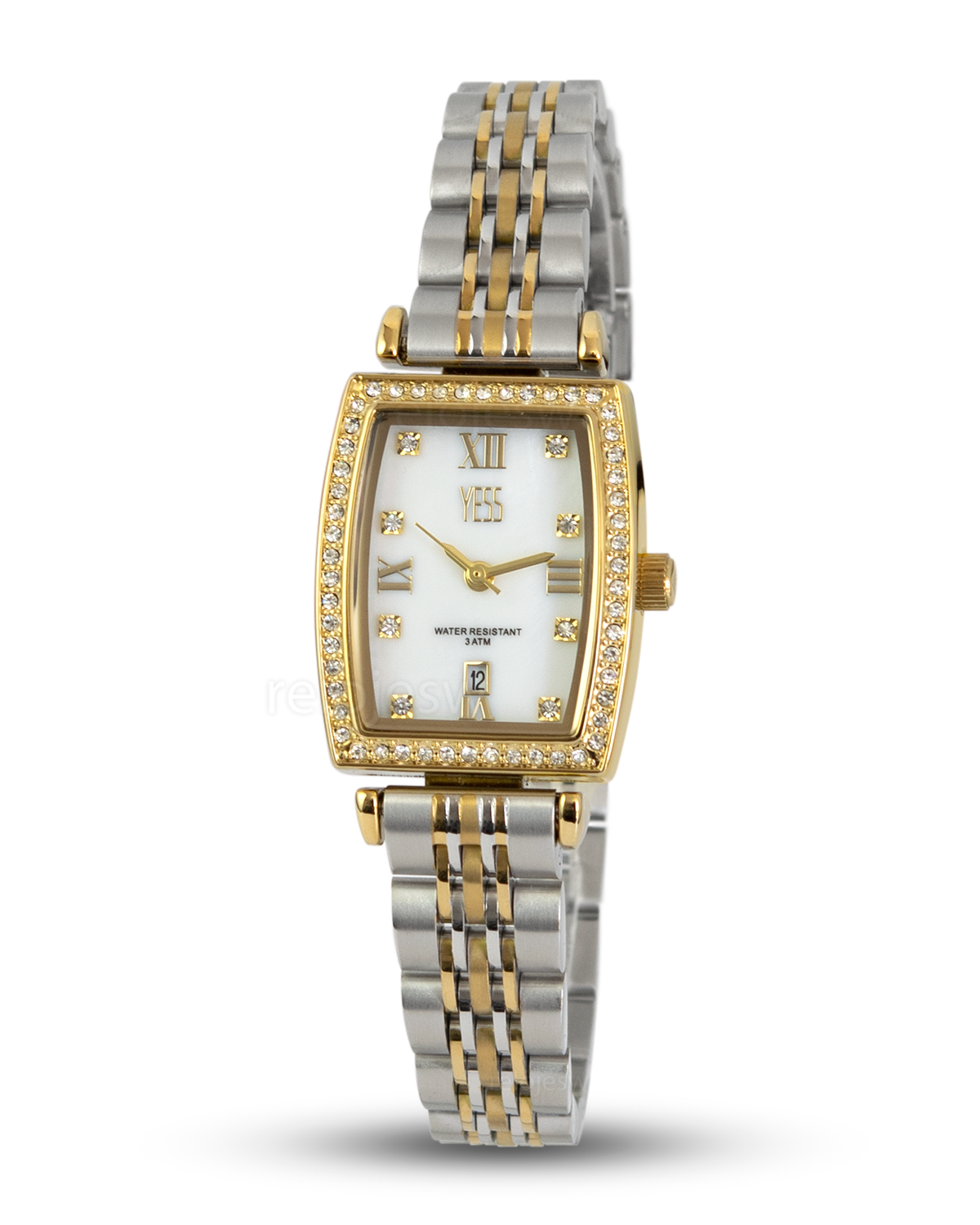 Reloj Yess Mujer Y23007 Plateado Dorado