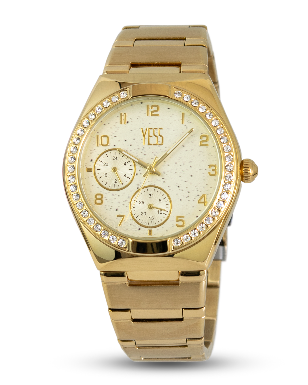 Reloj Yess Mujer Y23011 Dorado