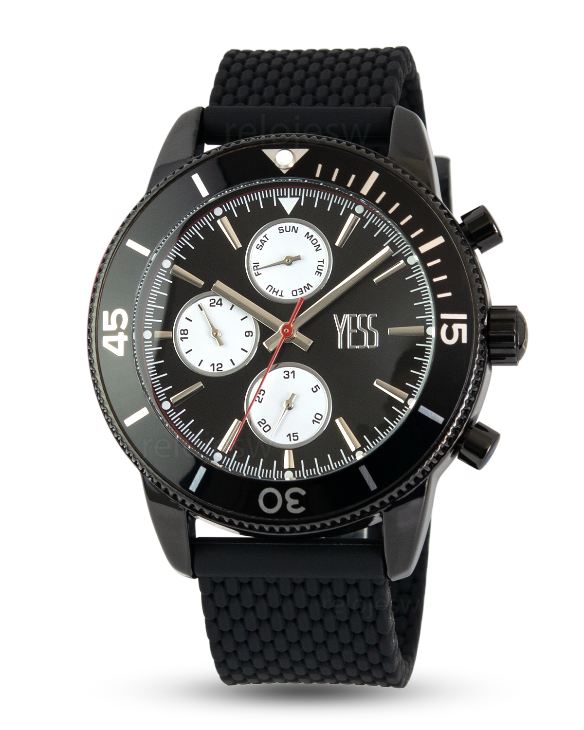 Reloj Yess Hombre Y23018 Negro