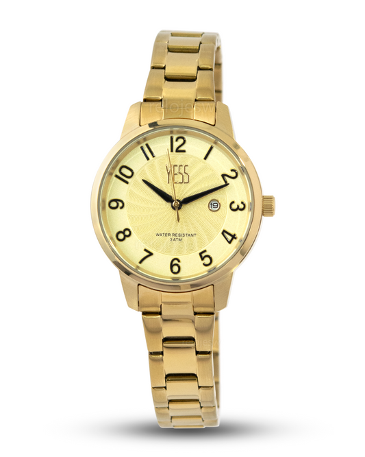 Reloj Yess Mujer Dorado Y24072-3