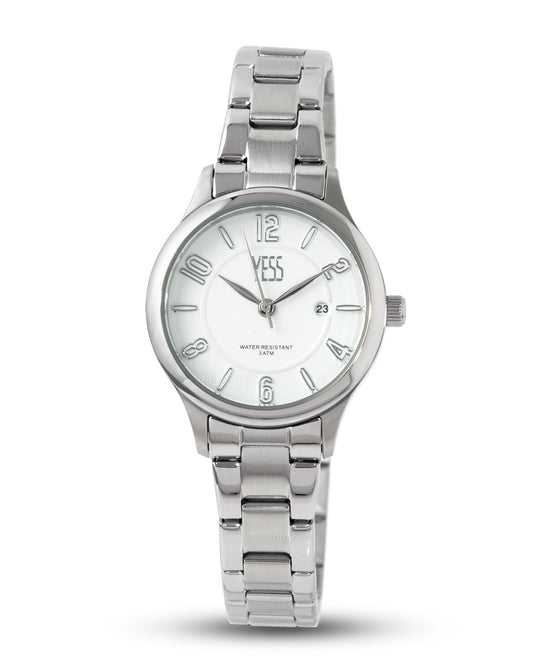 Reloj Yess Mujer Plateado Y24075L-1