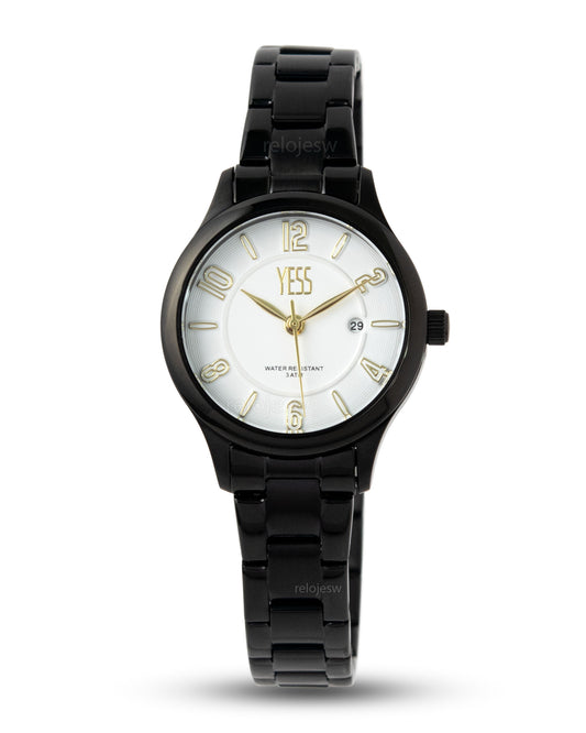 Reloj Yess Mujer Negro Y24075L-6