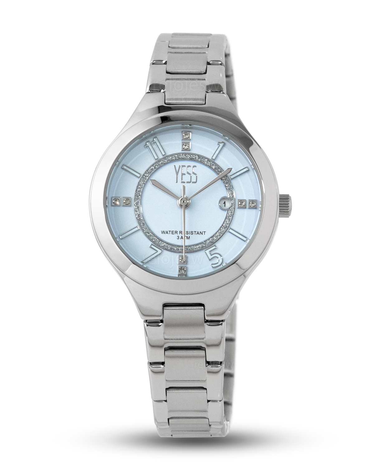 Reloj Yess Mujer Plateado Y24077-1