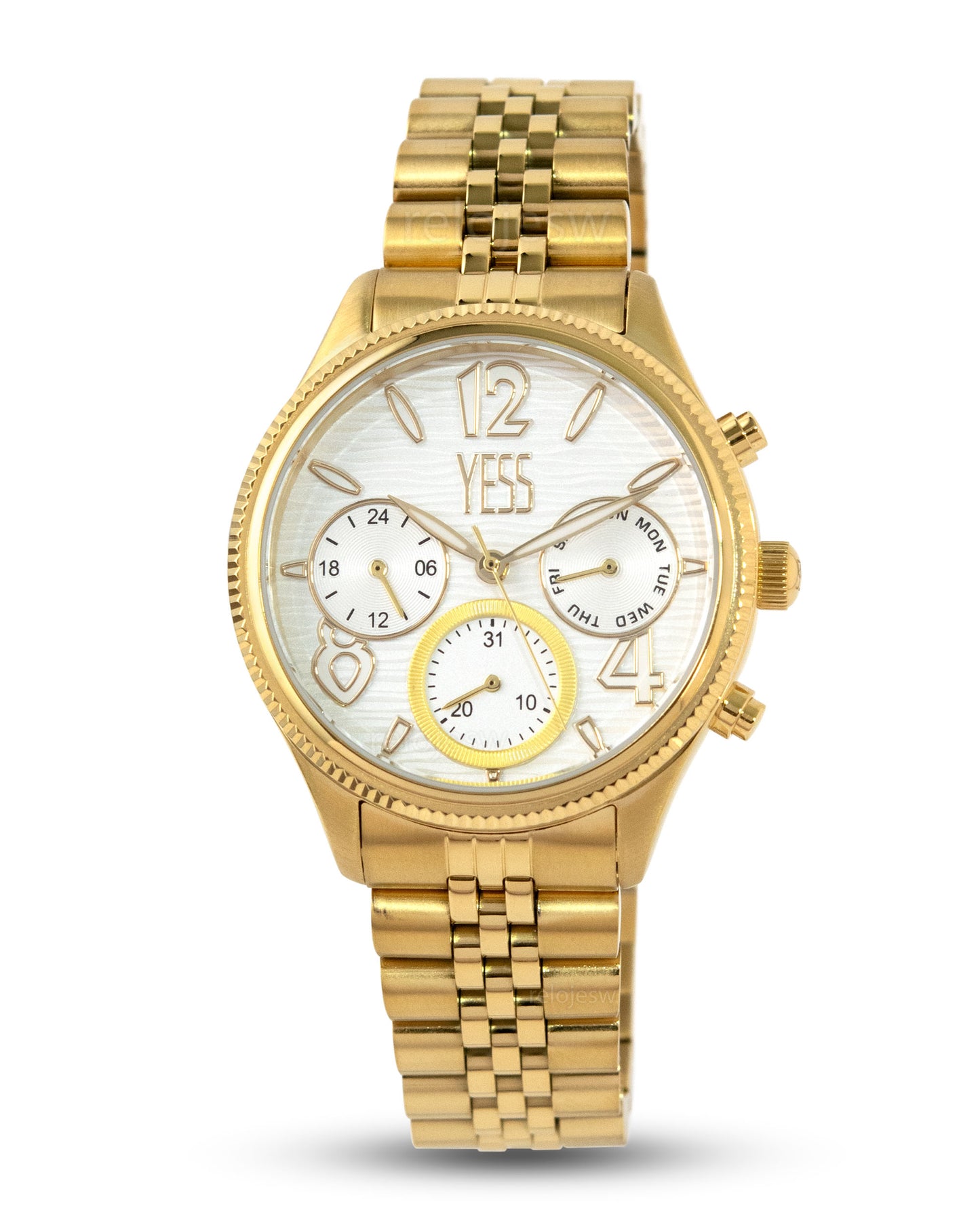 Reloj Yess Mujer Dorado Y24086-2