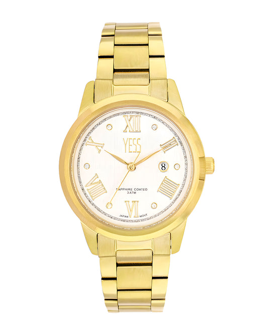 Reloj Yess Mujer Dorado Y24114-3