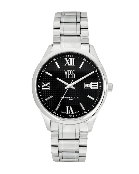 Reloj Yess Hombre Plateado Y24119-1