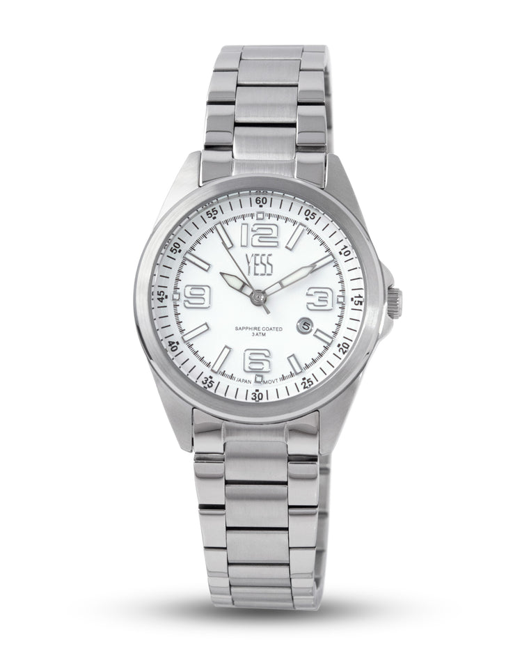 Reloj Yess Mujer Plateado Y24124L-1